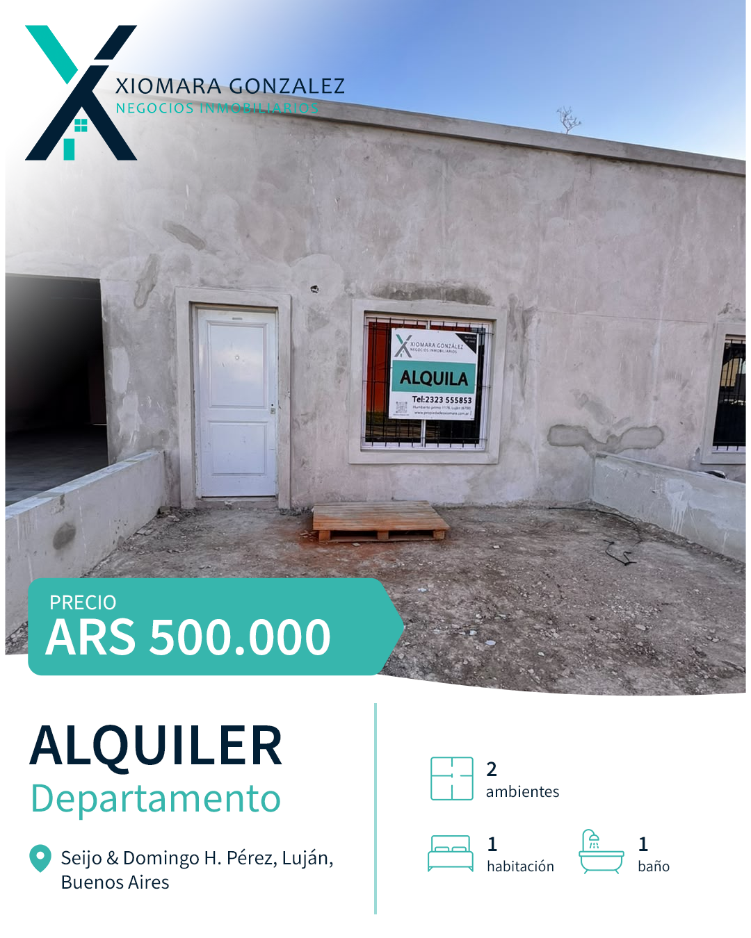 Traebol LujanProp | Departamento en Alquiler en El Trébol